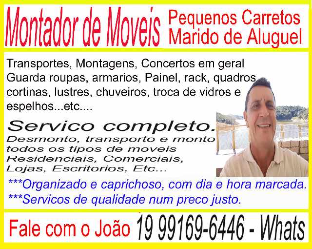 Foto 4 - Pequenos Carretos e Montador